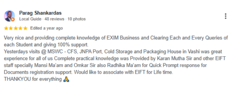 Testimonials Hear what our participants say about their experience at EIFT.