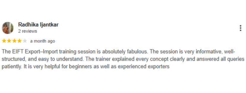 Testimonials Hear what our participants say about their experience at EIFT.