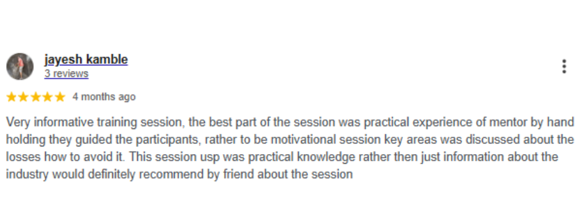 Testimonials Hear what our participants say about their experience at EIFT.